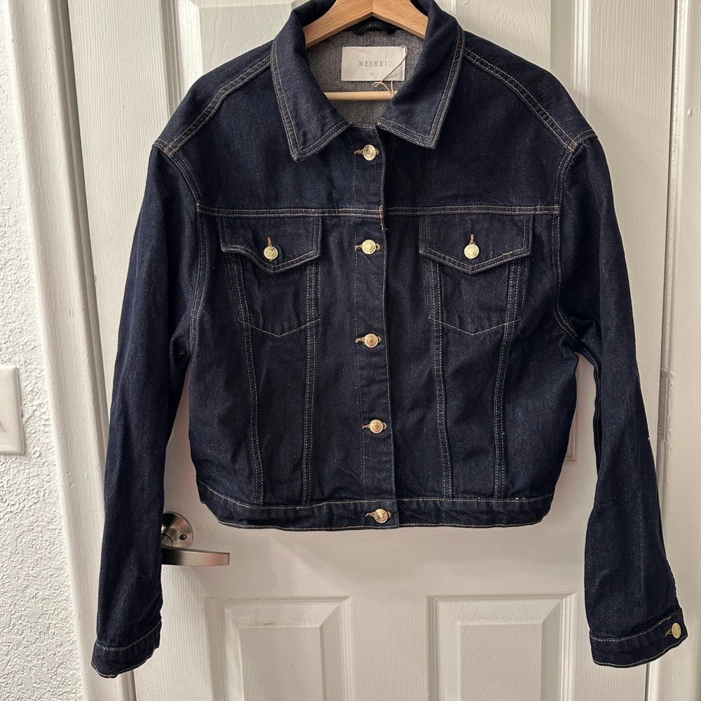 Meshki Dark Indigo Jean Jacket